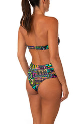 BIKINI TRIANGOLO DONNA  TURCHESE V5184T-V5175B GITU MISS BIKINI